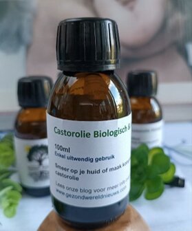 Castorolie (100ml) koudgeperst