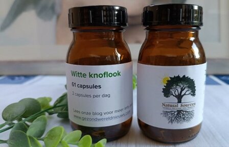 Witte knoflook capsules (61cap)