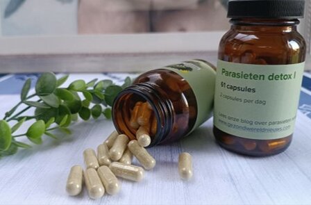 PAKKET: Parasieten KUUR + leverreiniging (capsules)