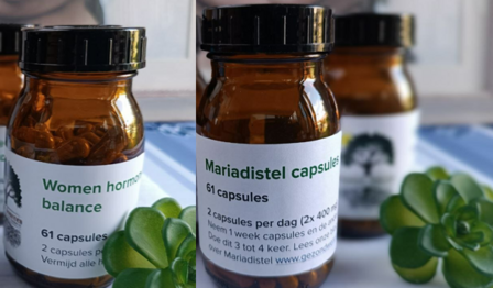 PAKKET: hormoon balans vrouw + lever detox capsules