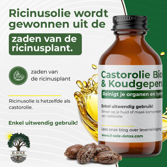 Castorolie (100ml) koudgeperst