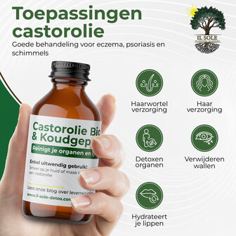 Castorolie (100ml) koudgeperst