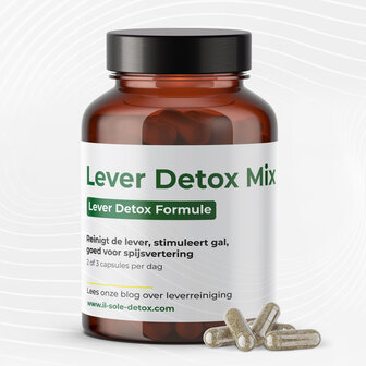 Lever detox mix capsules (6 kruiden)
