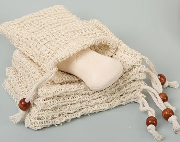 Natuurlijk Zeep Opbergzakje (2stuks)