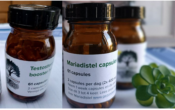 PAKKET: Testosteron man + lever detox capsules