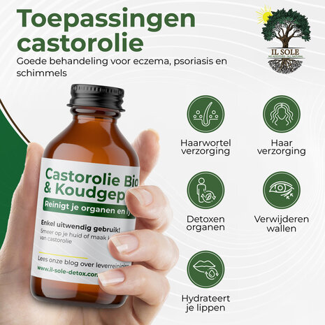 Castorolie (100ml) koudgeperst