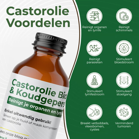 Castorolie (100ml) koudgeperst