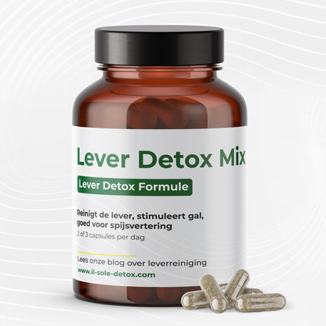 Lever detox mix capsules (6 kruiden)