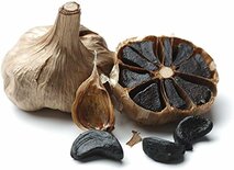 Zwarte knoflook bol