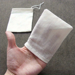  Herbruikbare katoenen theezakjes (5stuks)