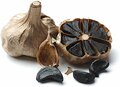 Zwarte knoflook bol